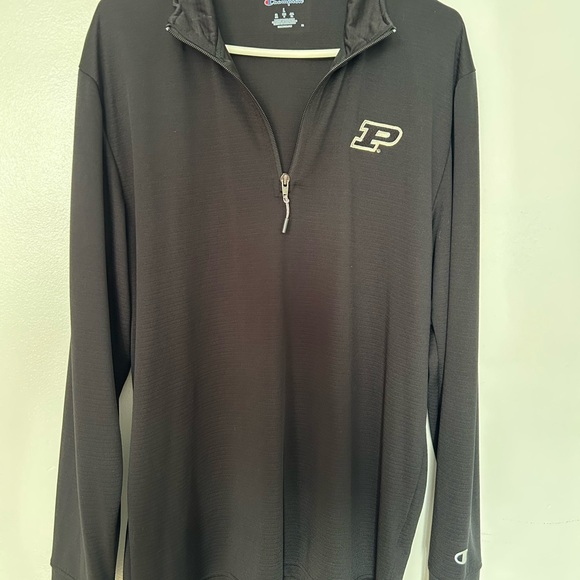 Purdue Long sleeve pullover shirt with Logo size L - Picture 6 of 7